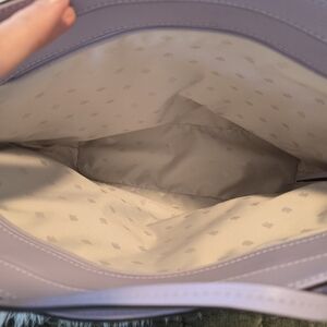 Kate Spade Karla Flower Dangle  Lavender Tote